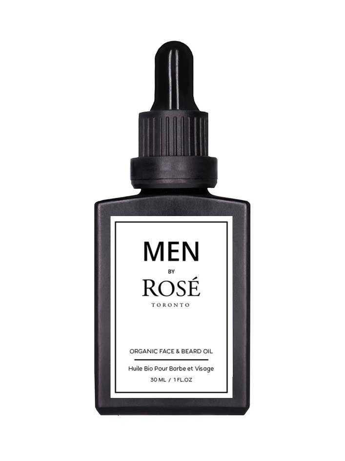 30 ml Men's Face and Beard Oil for wholesale by Rosé Toronto