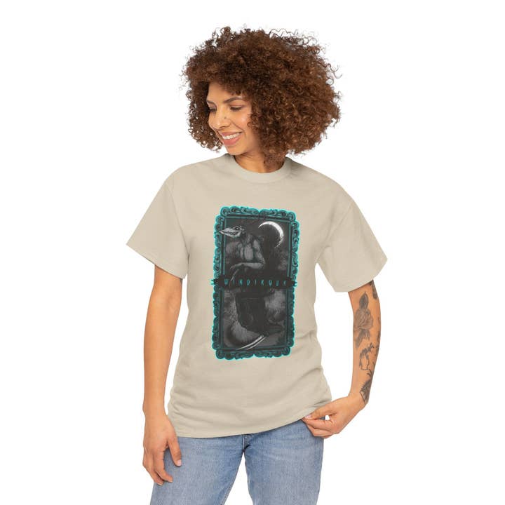 LVB Art - Wholesale T-Shirt (Graphic) - Unisex - As Above So Below Wendigo Unisex Heavy Cotton Tee49