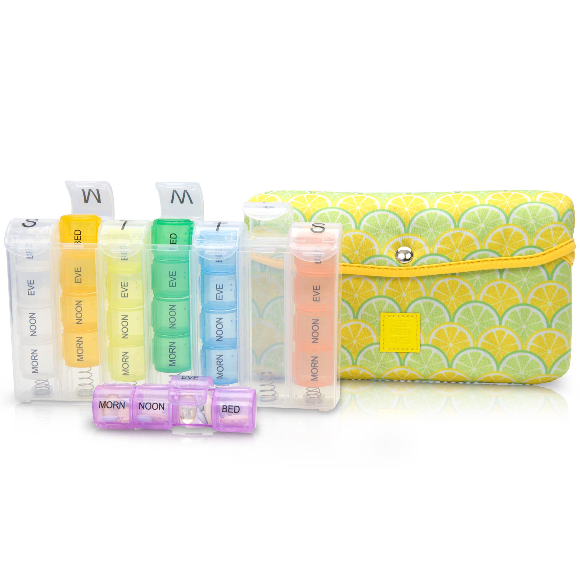 MADE EASY KIT – wholesale Pill organiser – Made Easy Kit Pill Case Large 7-Day / 28 Compartments25