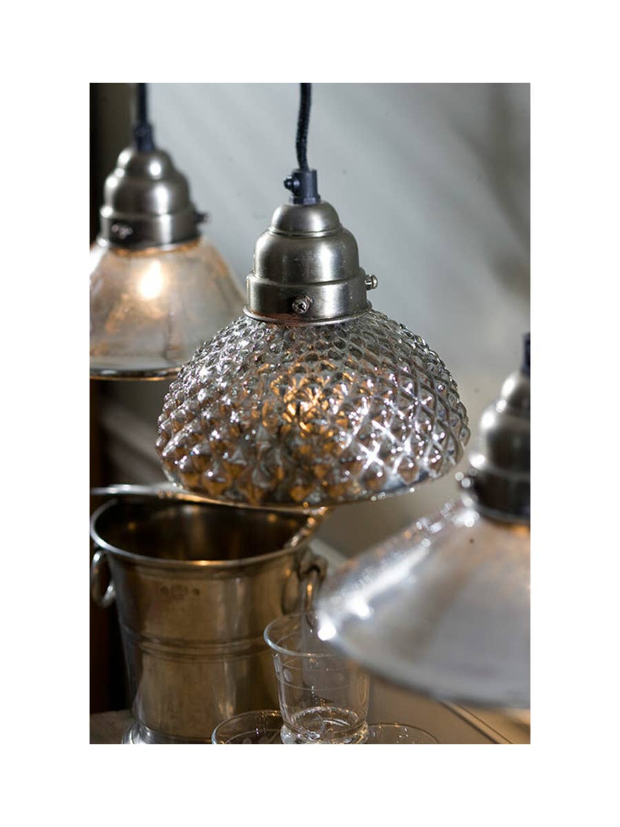 mercury glass pendant lights at anthropologie