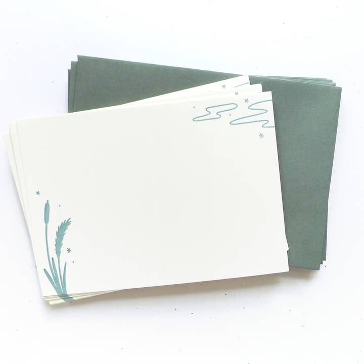 Cartes de notes de l'estuaire pour la vente par Middle Dune