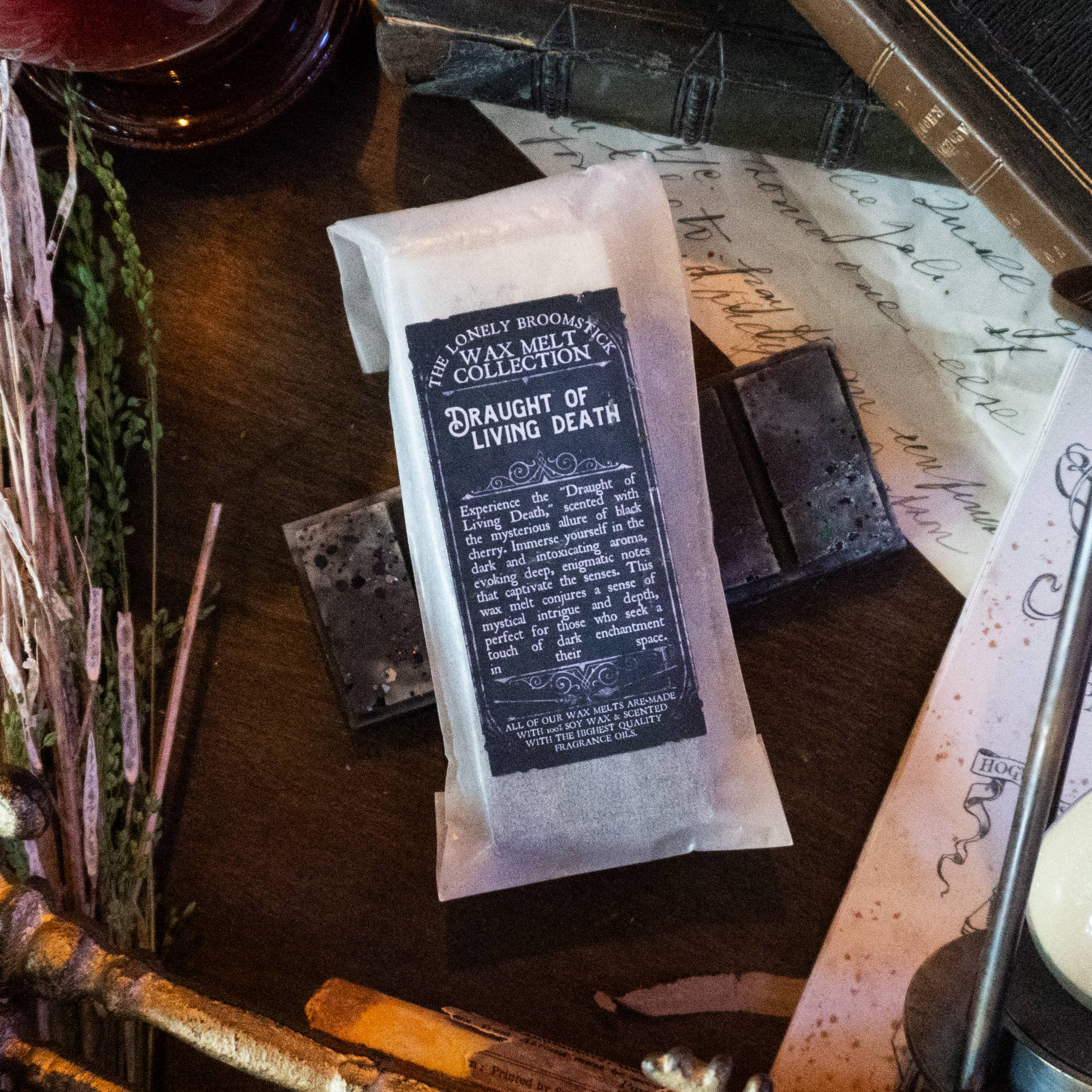 The Lonely Broomstick – wholesale Wax melt – Living Death Wax Melt