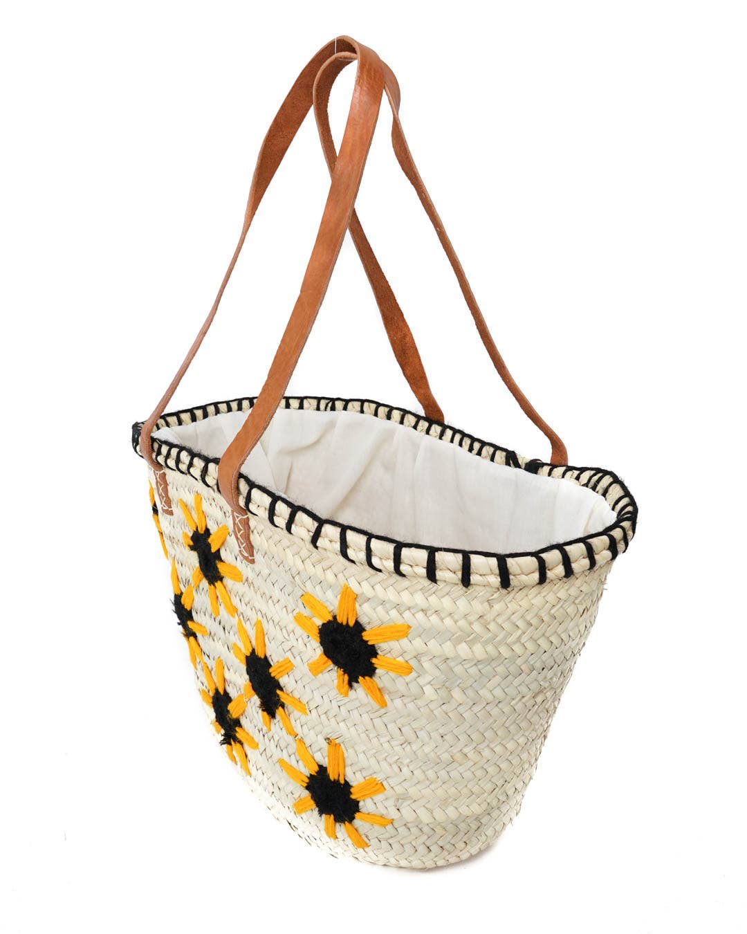 DarKech – Großhandel Strandtaschen – Handgewebte Strohtasche Sommer-Strandtasche mit Lederriemen4