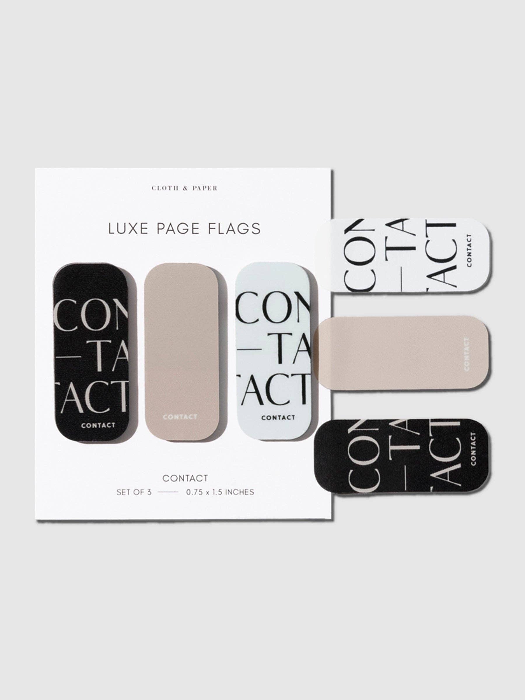 Cloth & Paper - Vente Autocollant - Trio de drapeaux de luxe Page1