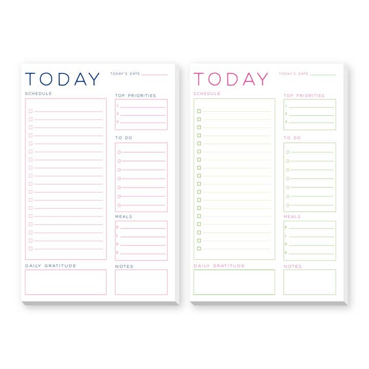 DAILY LIST LARGE NOTEPAD for wholesale by Donovan Designs