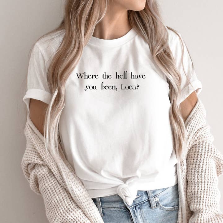 Sweet Caroline Co - Wholesale Screen Printed T-Shirt - Women's - Where The Hell Have You Been Loca Shirt, Loca Shirt0