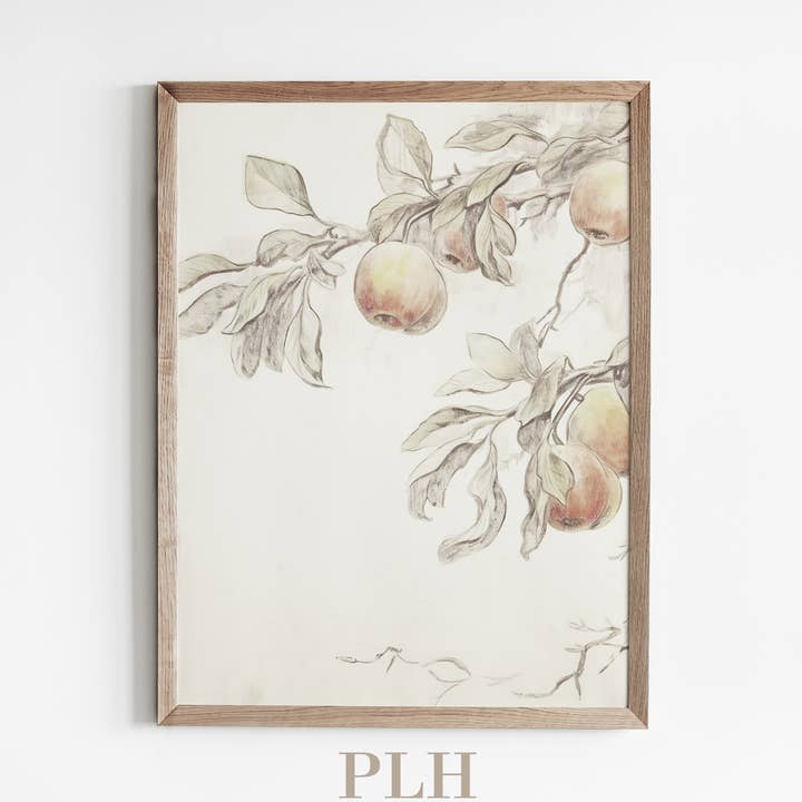 Premium persika konsttryck för wholesale av Porter Lane Home