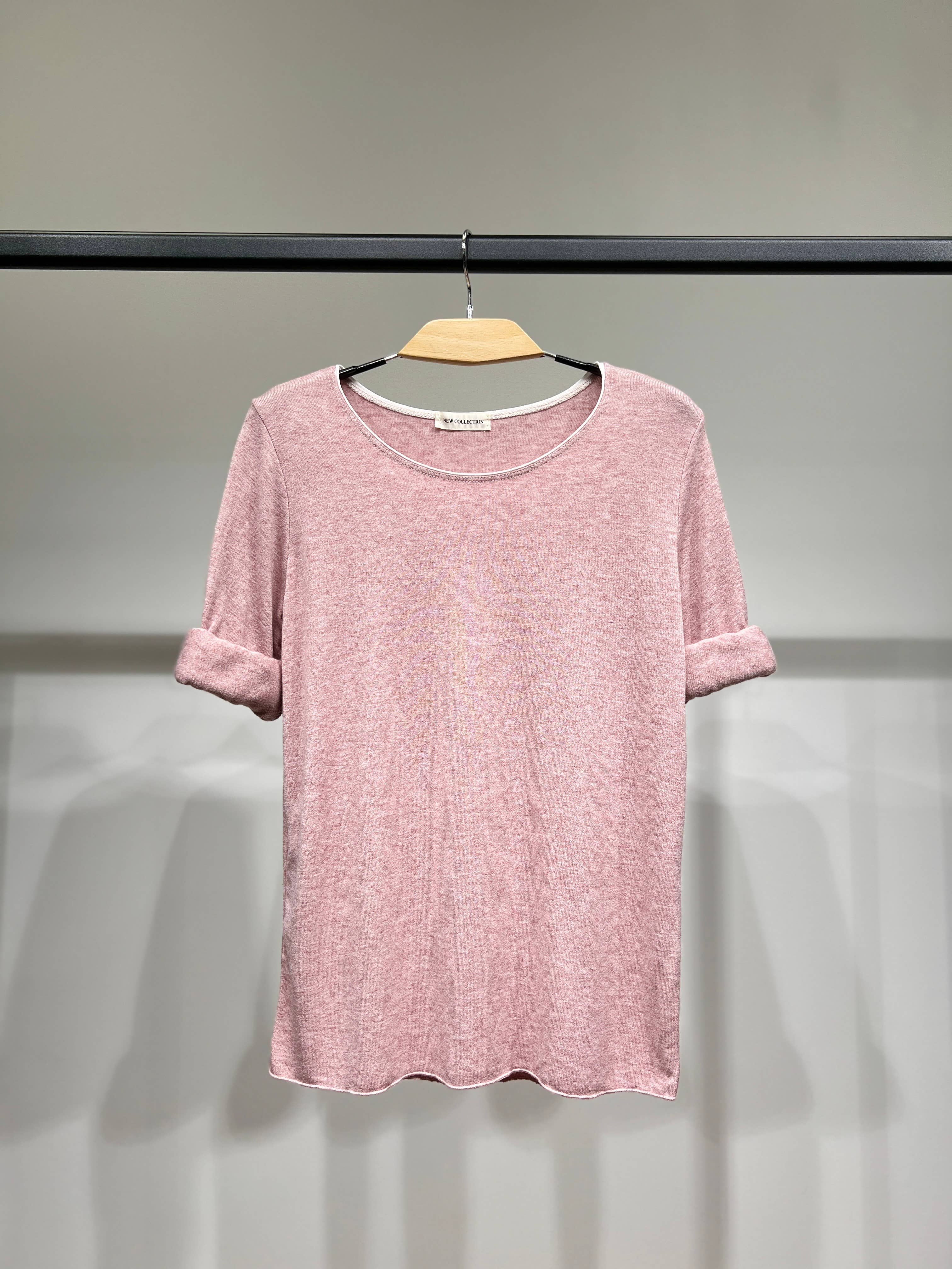 L'Emotion - Wholesale T-Shirt - Women's - Long Sleeve Round Neck T-Shirt 30% Wool 30% Angora29