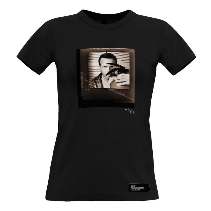 Rock Photographers Collective - Venta al por mayor Camiseta estampada - Mujer - Camiseta para mujer Gary Numan - Tubeway Army (4). Marco de película