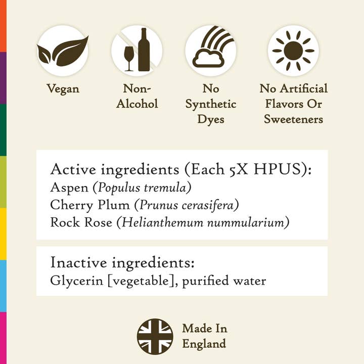 RESCUE & Bach Original Flower Remedies - Wholesale Oral Supplement/Vitamin - Bach Original Flower Remedies, Fear No More Trio Kit