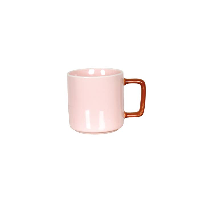 Chic Pink Mug D8 H9.5cm for wholesale by Opjet Paris