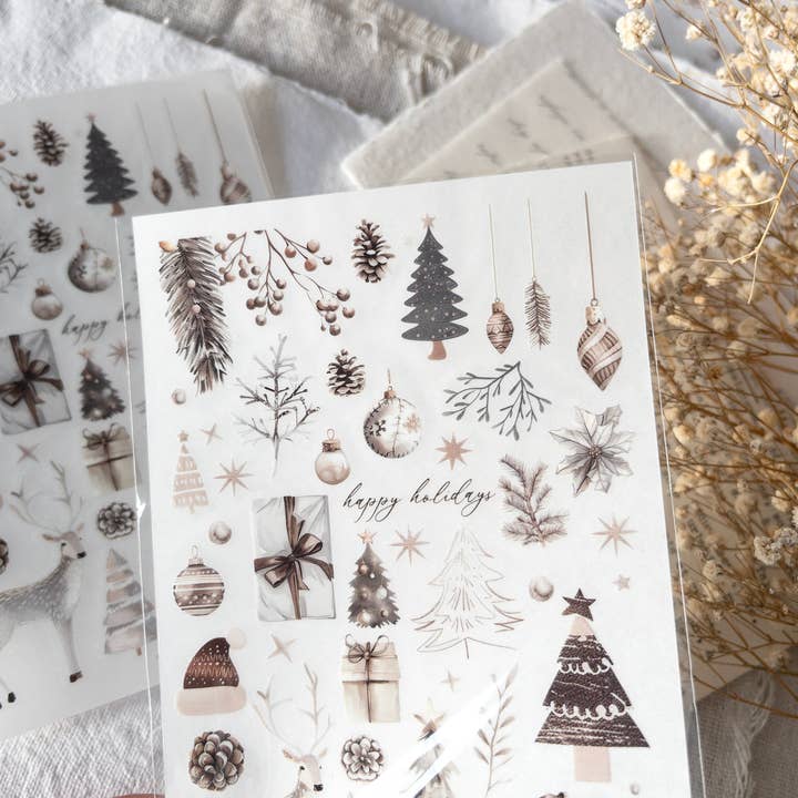 Transfer stickers: Christmas selection for wholesale by Crea with Gaby