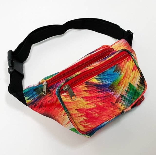 Betsy Dare - Wholesale Belt Bag - Women's - Rainbow Rhapsody Classic Fanny Pack0