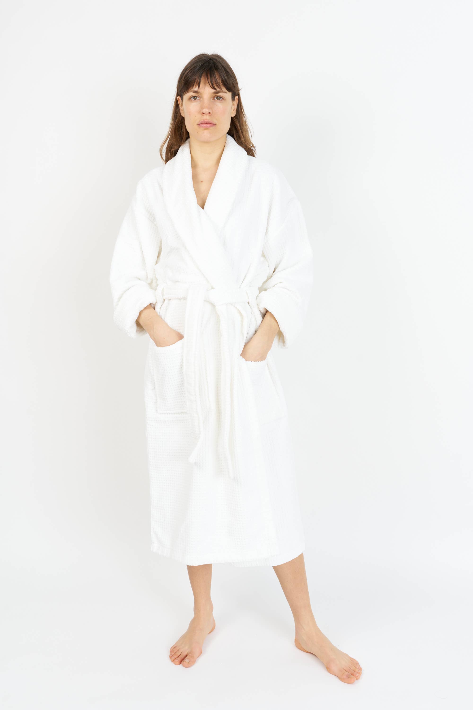 House Babylon - Wholesale Robe - Unisex - BATHROBE | White by House Babylon3