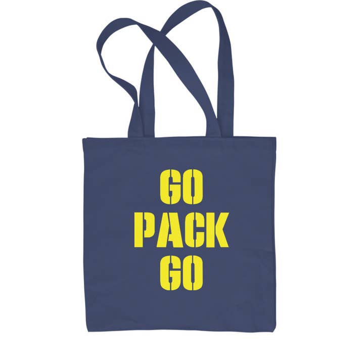 Expression Tees - Vente Tote bag – unisexe - Sac fourre-tout Go Pack Go Green Bay3