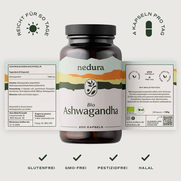 SILA Health GmbH – Engroshandel Kosttilskud og vitaminer – Ashwagandha6