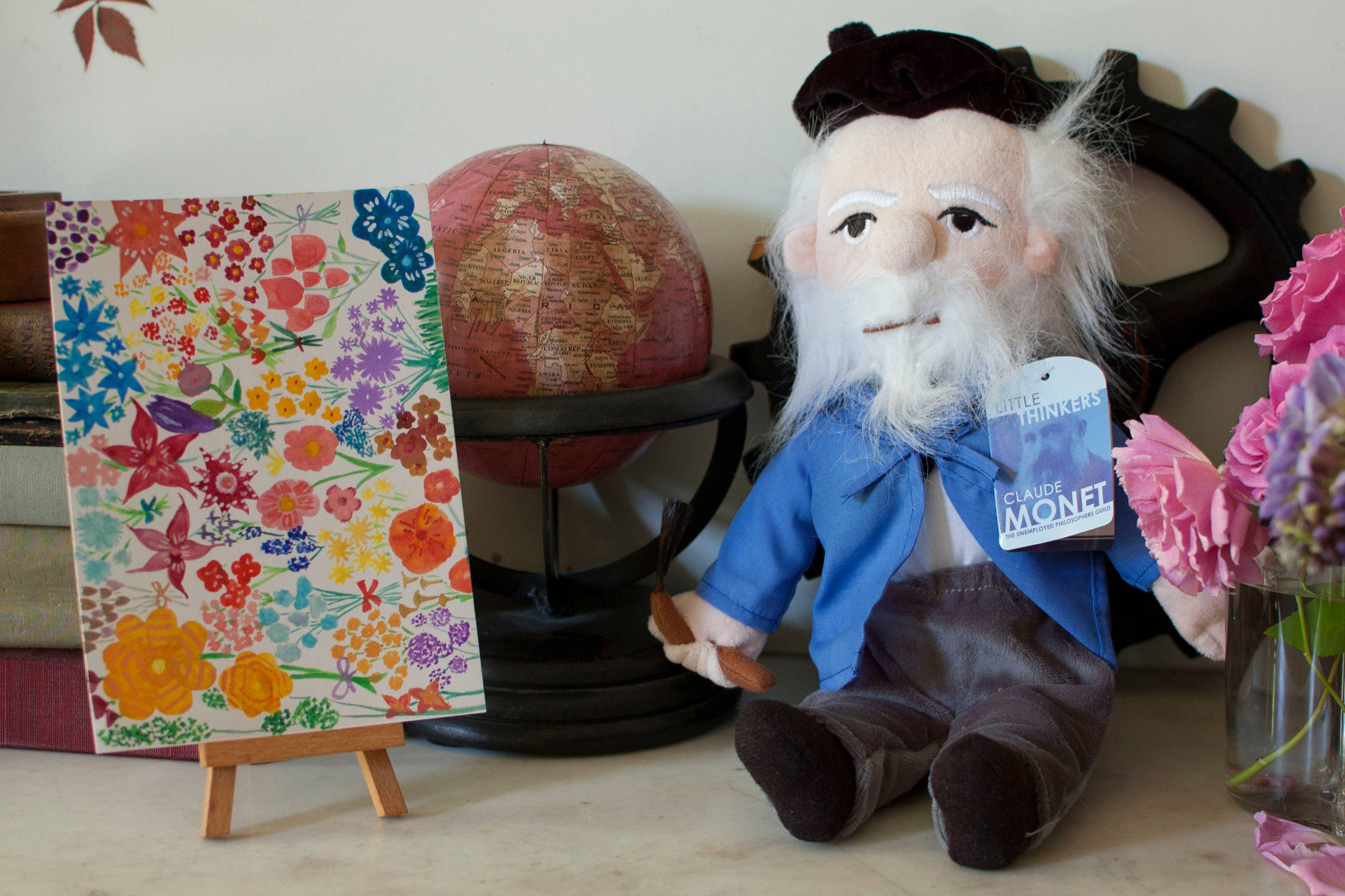 Unemployed Philosophers Guild - Wholesale Stuffed/Plush Toy - Kids & Baby - Claude Monet Little Thinker1