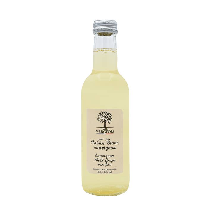 Sauvignon white Grape Juice - Emile Vergeois - Glass Bottle for wholesale by Apricot & Honey Gourmet