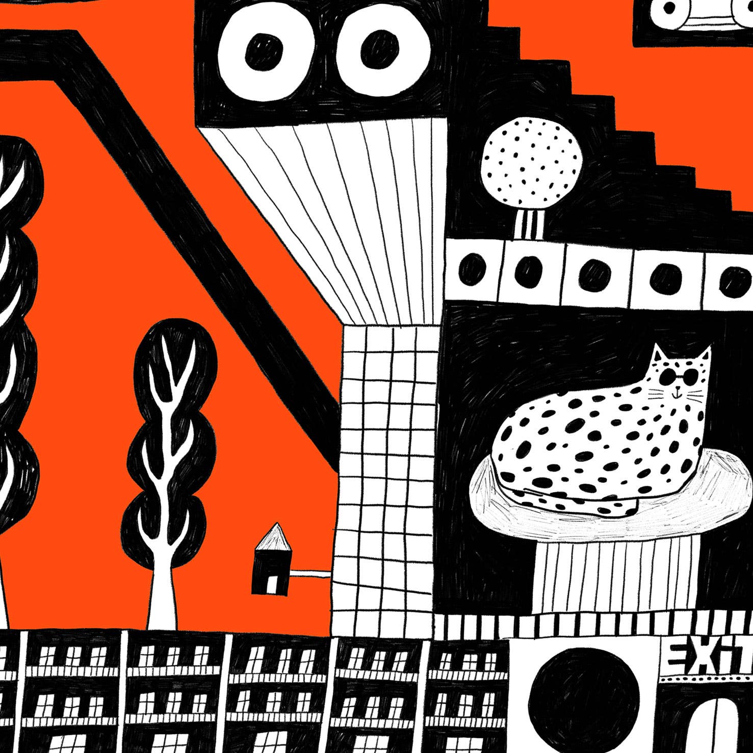 Dans Les Dents - Wholesale Poster - Poster 30X40 CM - HOUSE GARAGE - AFF812