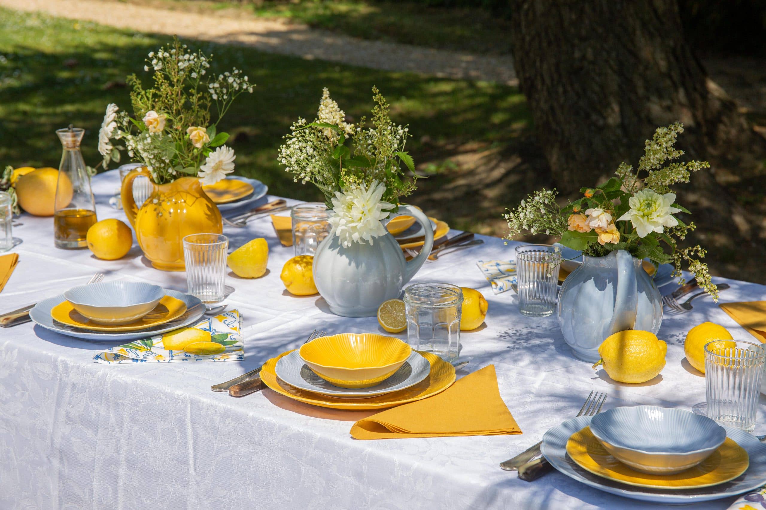 OGRE La Fabrique - Wholesale Dinner Plate - Tahiti Blue Dessert Plate (19cm)5