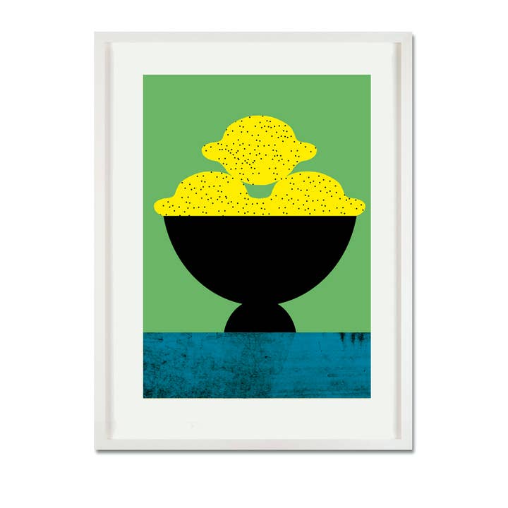 Carolin Löbbert - Wholesale Art Print - Lemon