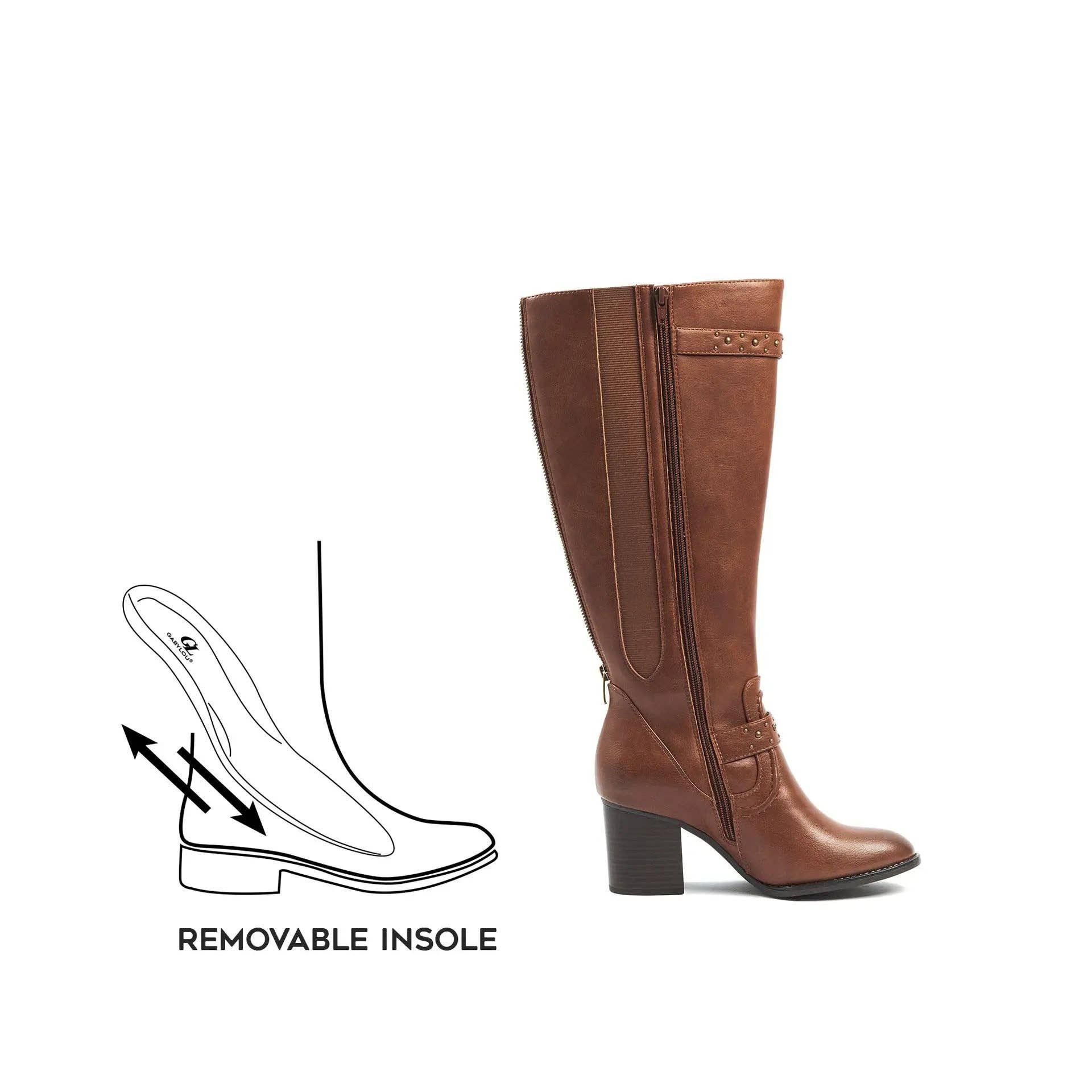 Gabylou - Wholesale Boots - Women's - VARIO XL/2XL boots for wide calves - Model Chrystel43