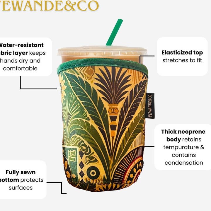 Iskaffestrumpa - Modern tribalpalmer mysig - Palmer för wholesale av YewandeAndCo