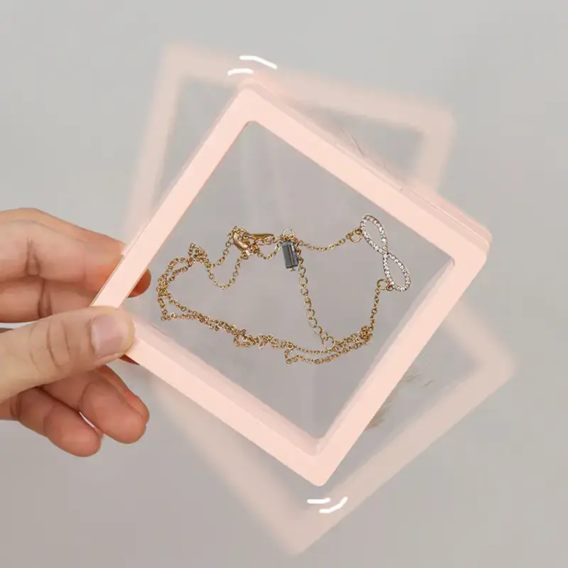 Magnifique Hearts – wholesale Jewellery box/organiser – Clear Jewelry Display Box, Earring Bracelet, Necklace, Rings9