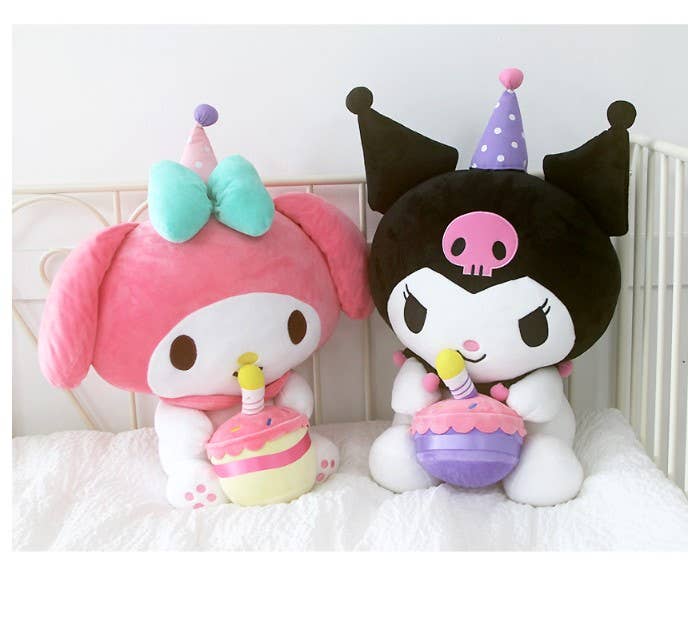 K-Wonderland - Wholesale Stuffed/Plush Toy - Kids & Baby - Sanrio Characters Soft Deco Plushes with Cake, Friends- 45cm13