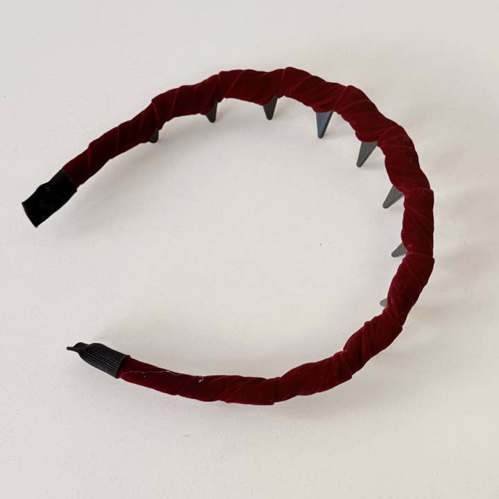 DOUBLJU - Wholesale Fashion Headband - Women's - HIGH-END VERSATILE VELVET COLORFUL HEADBAND_CWAHA076501