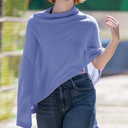 Margolis Pineo Italia - Wholesale Poncho - Women's - ROMA TRAVEL PONCHO - Cashmere-Blend Best Seller63