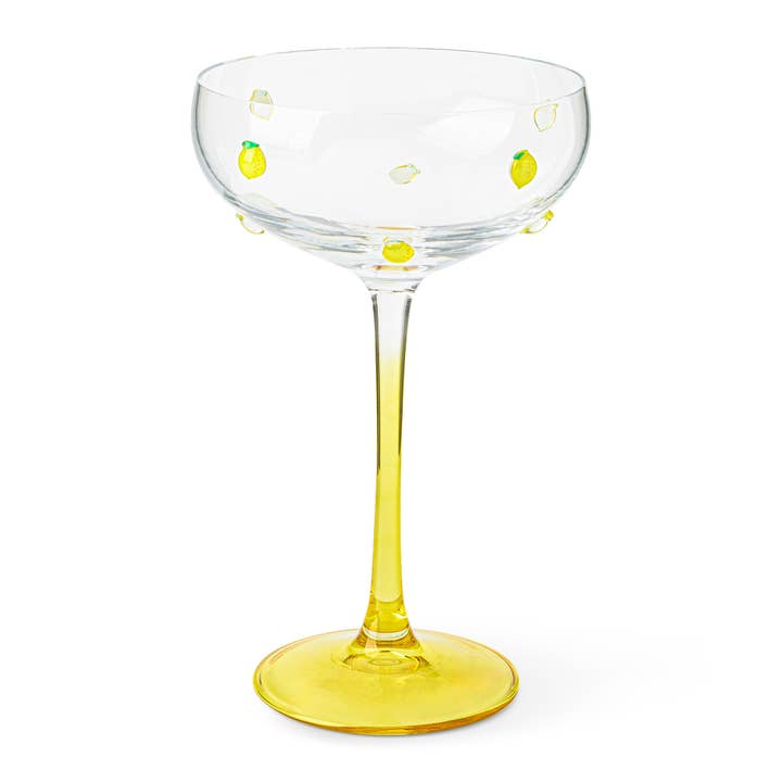 Core Home - Wholesale Wine Glass - 9.1oz Icon Coupe - Lemon