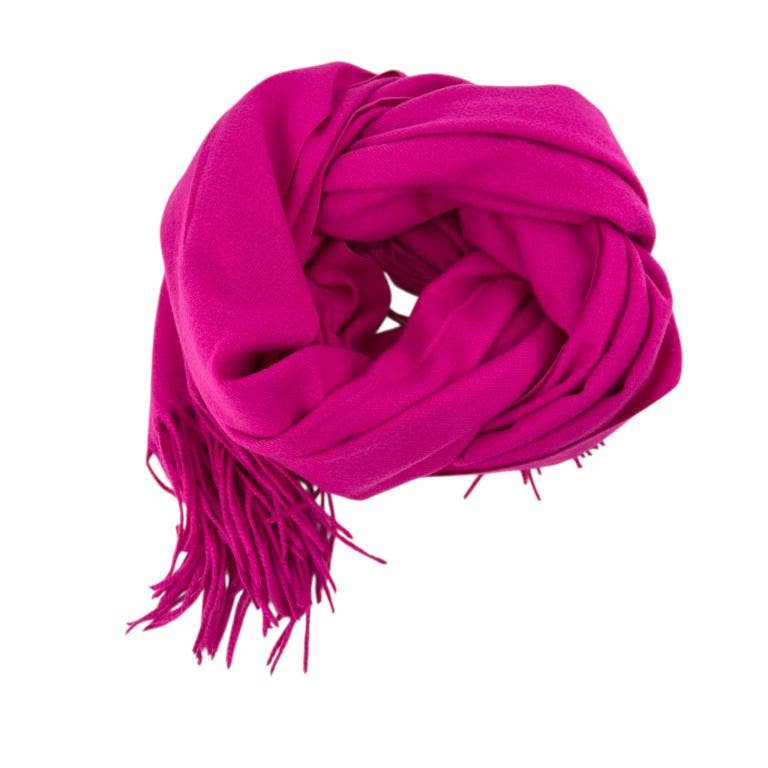Chenson & Gorett - Wholesale Scarf - Women's - Pleasant to the Touch and Solid Color Wool Scarf for Women3