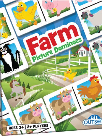 Farm Picture Dominoes (Pre-school) for wholesale by Cheatwell Games