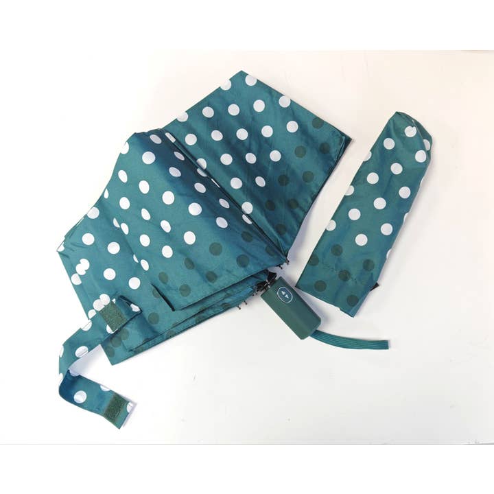 Superbia - Wholesale Umbrella - Women's - Ladies Double Automatic Polka Dots Foldable Umbrella-3923AC4