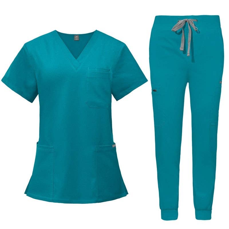 Sheer Trend - Wholesale Healthcare Uniform - Women's - Solid Color Nurse Uniform Set5