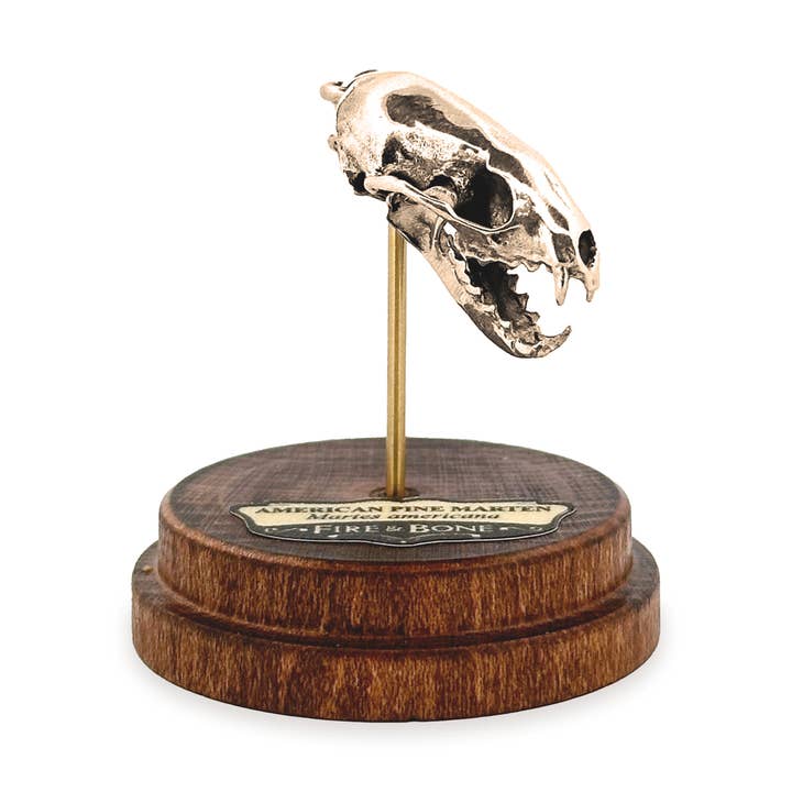 Fire & Bone - Wholesale Pendant/Charm Necklace - American Pine Marten3