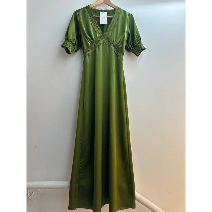 LORIANE - Wholesale Dress - Women's - 10037 Long plain dress