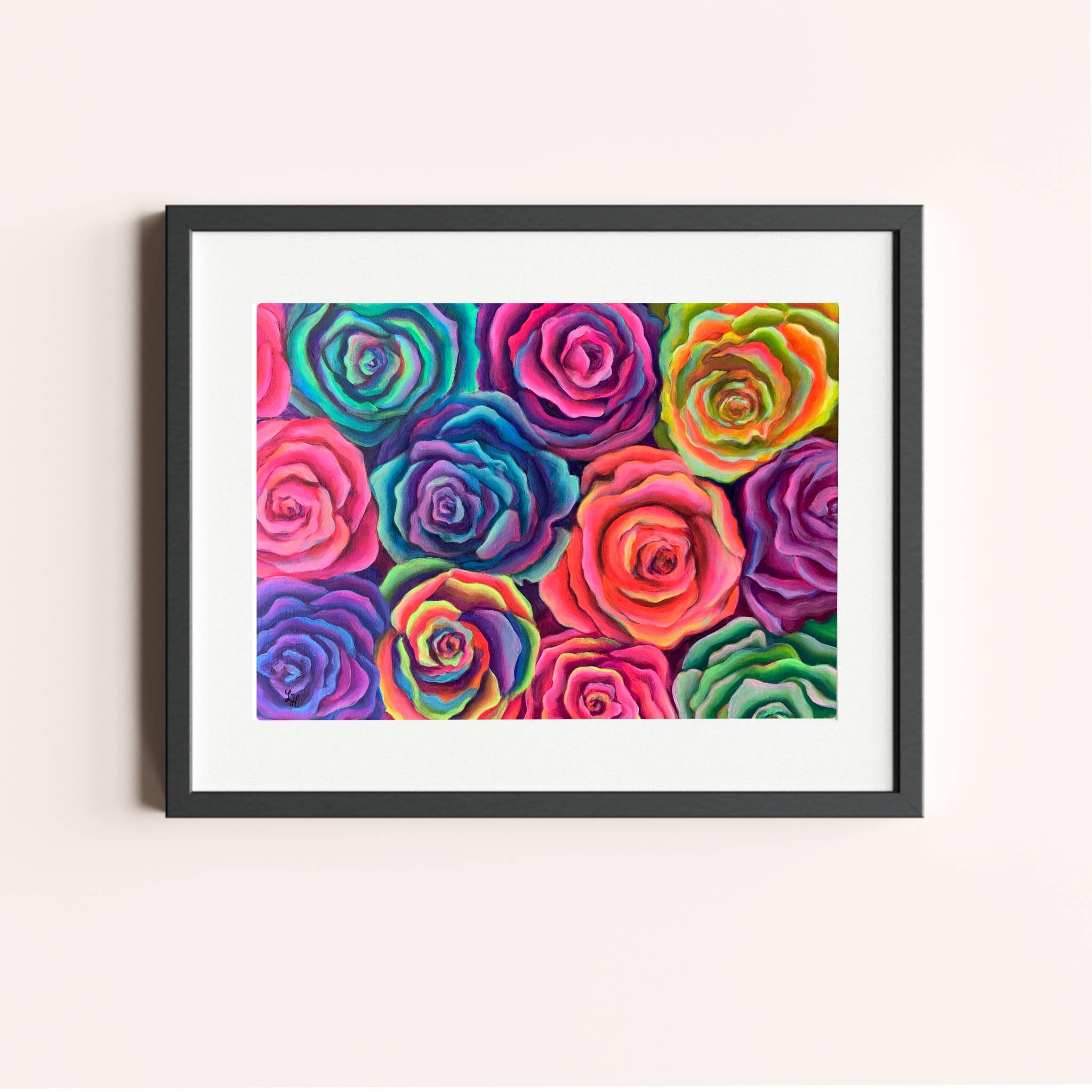 LinHopArt - Wholesale Art Print - Vibrant Blooms - Fine Art Print