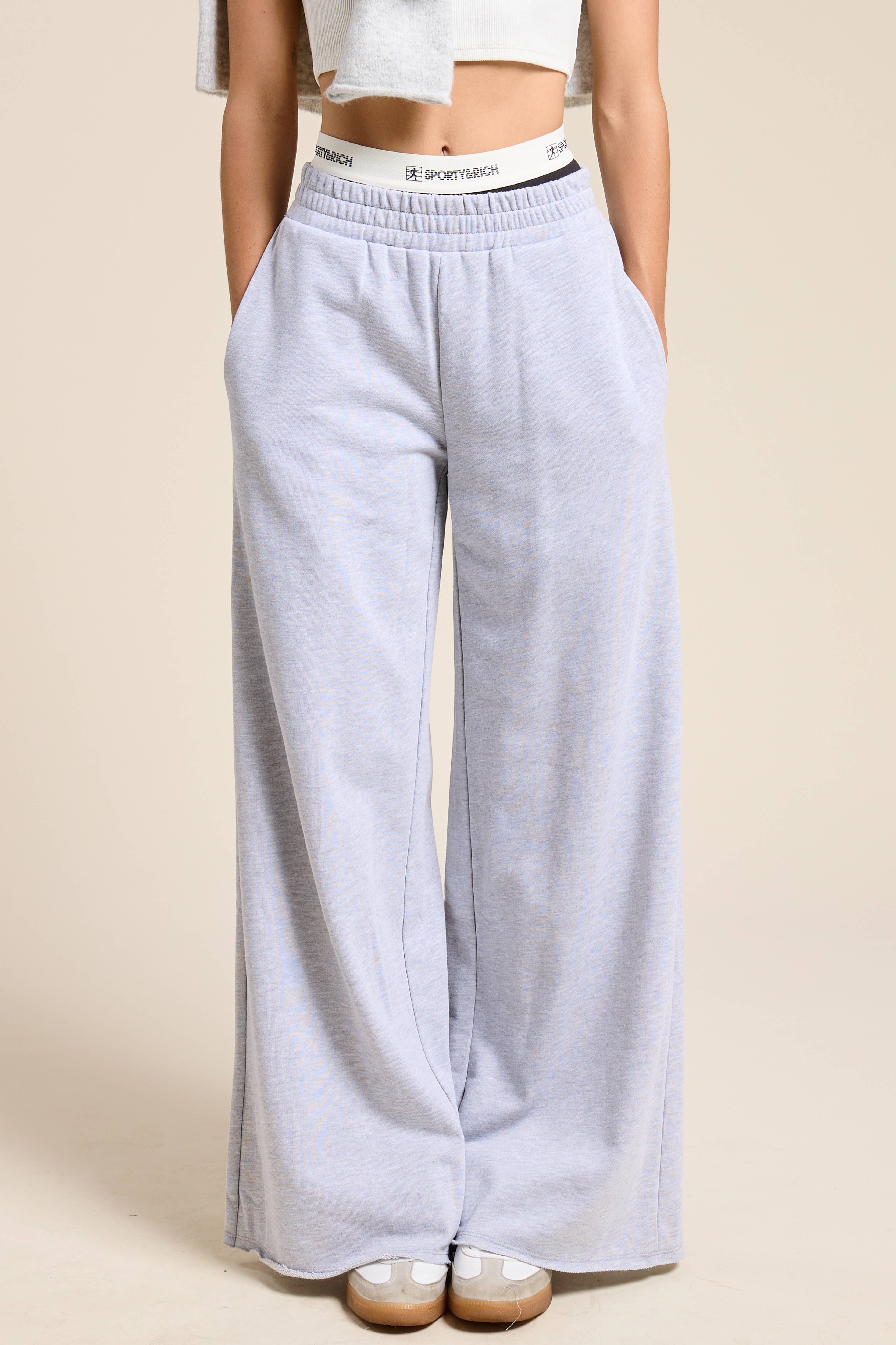 Mimosa - Wholesale Lounge Sweatpants/Joggers - Women's - Wide Leg Cotton Jogger Sweatpants38