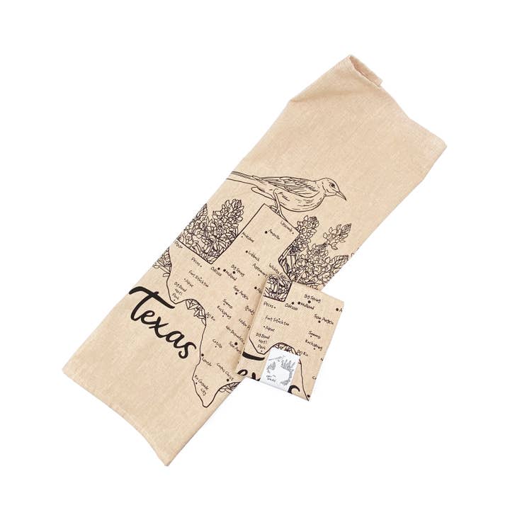 Planetarium - Wholesale Tea Towel - Lone Star State Tea Towel - State Of Texas1