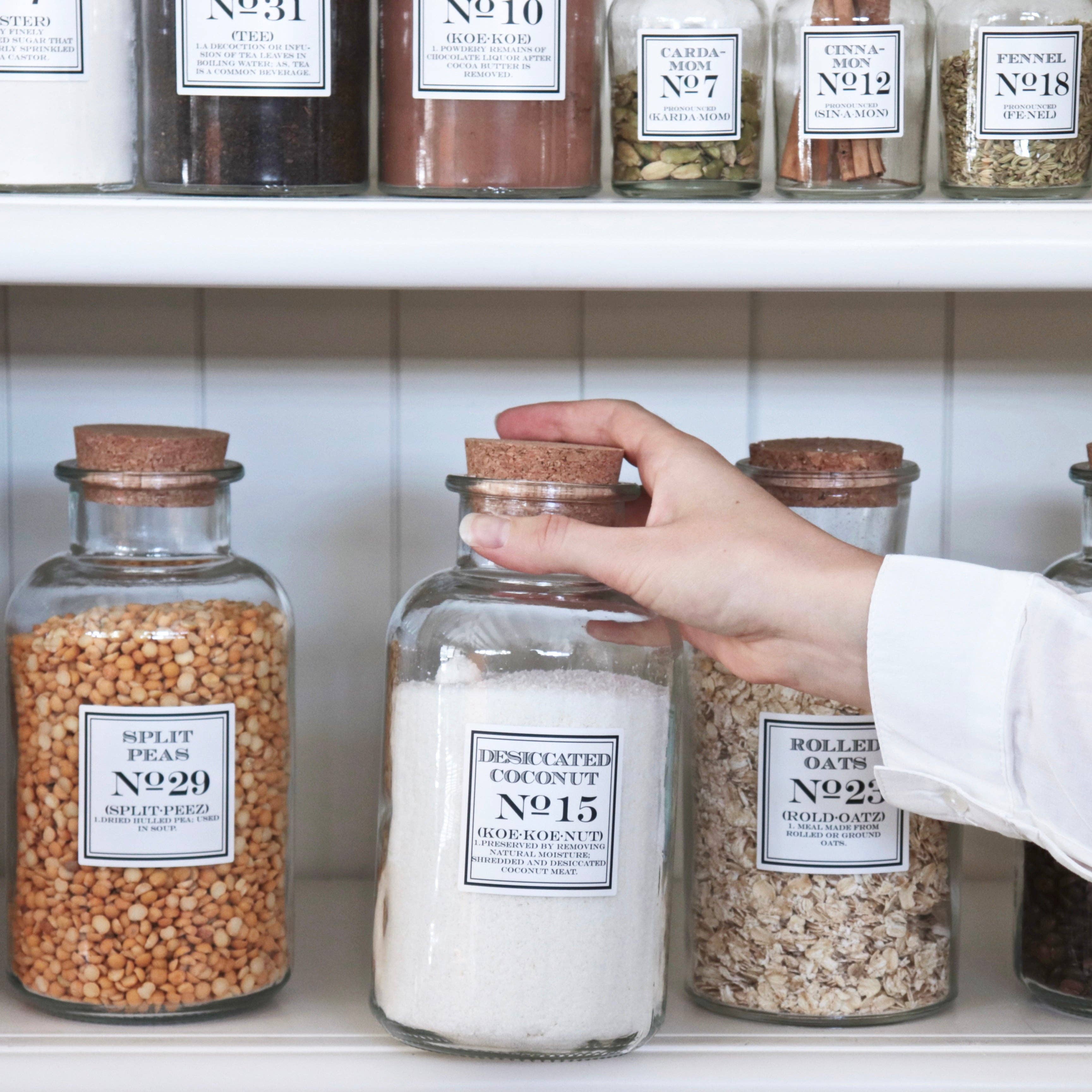 The Pantry Label Shop - Wholesale Food/beverage label - VINTAGE PANTRY LABEL COLLECTION3