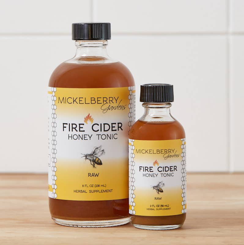 Mickelberry Gardens - Wholesale Retailer Display - Food & Drink - Fire Cider Display 2 oz (Pack of 6) — clear head and sinuses6