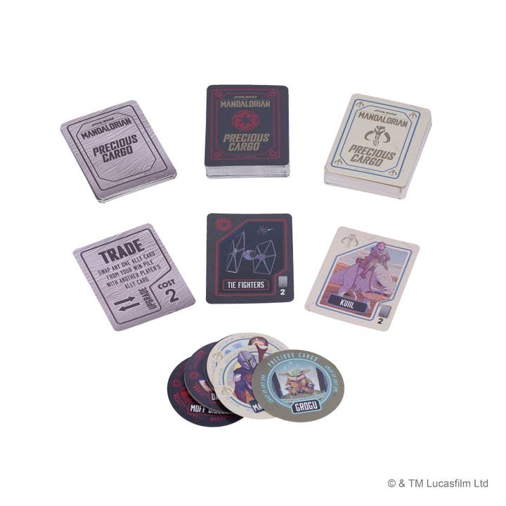 Chronicle Books - Wholesale Card Game - Star Wars Mandalorian Precious Cargo Card Game CDU of 6
