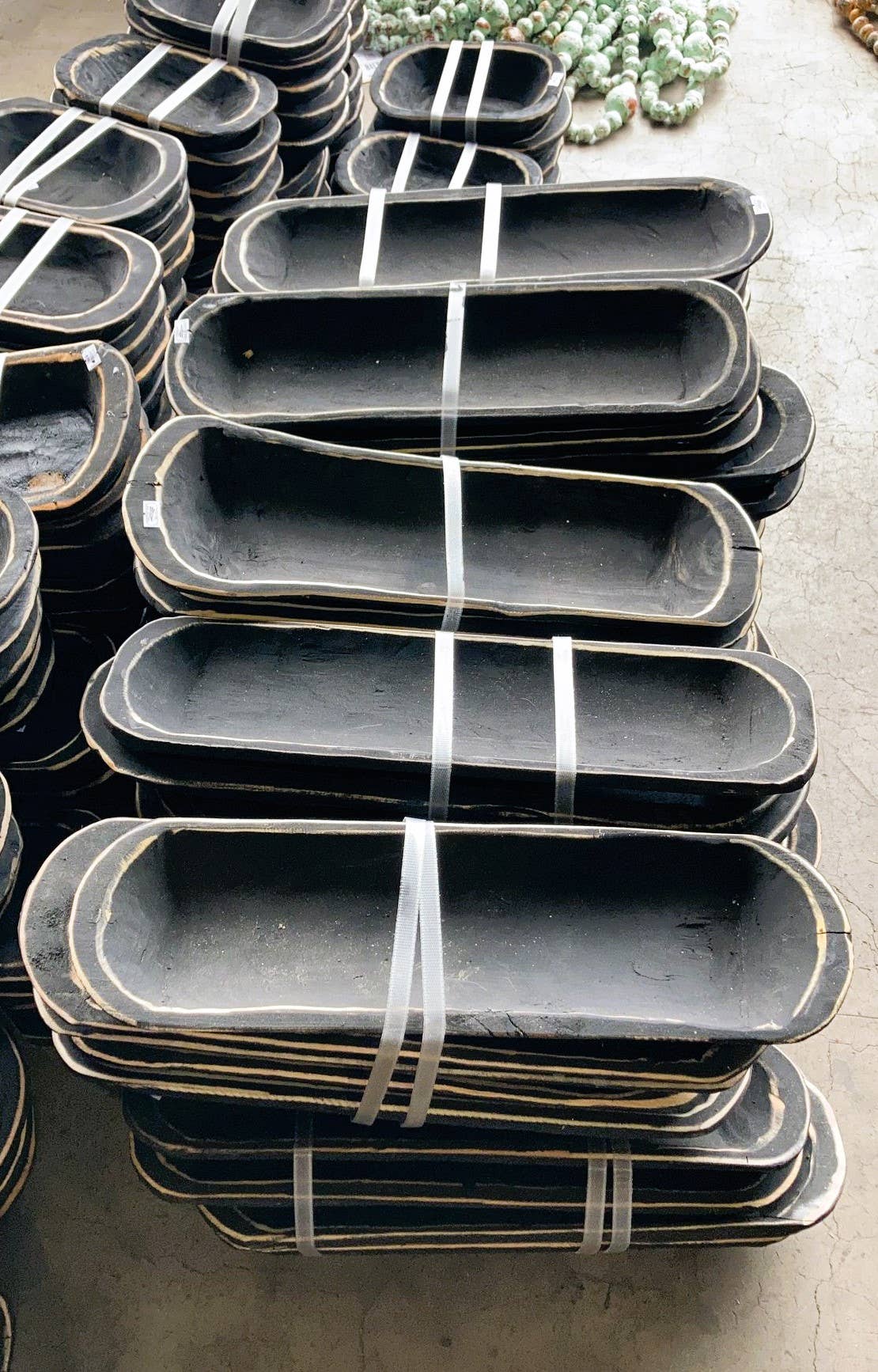 Rustic Farm - Venta al por mayor Candelabros - Plato pequeño para pan, negro, listo para velas, hecho a mano #A1