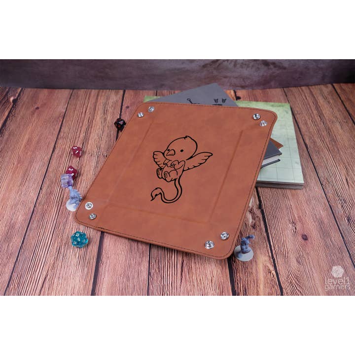 Level 1 Gamers - Wholesale Dice - Cute Griffin - D&D Dice Tray4
