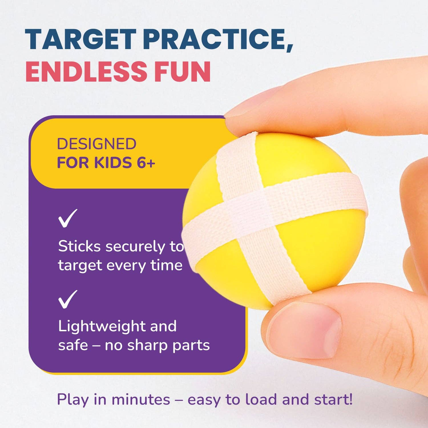 AYK Brand - Wholesale Sporting Game - Kids & Baby - Crossbow & Ball Target Game for Kids 6-124