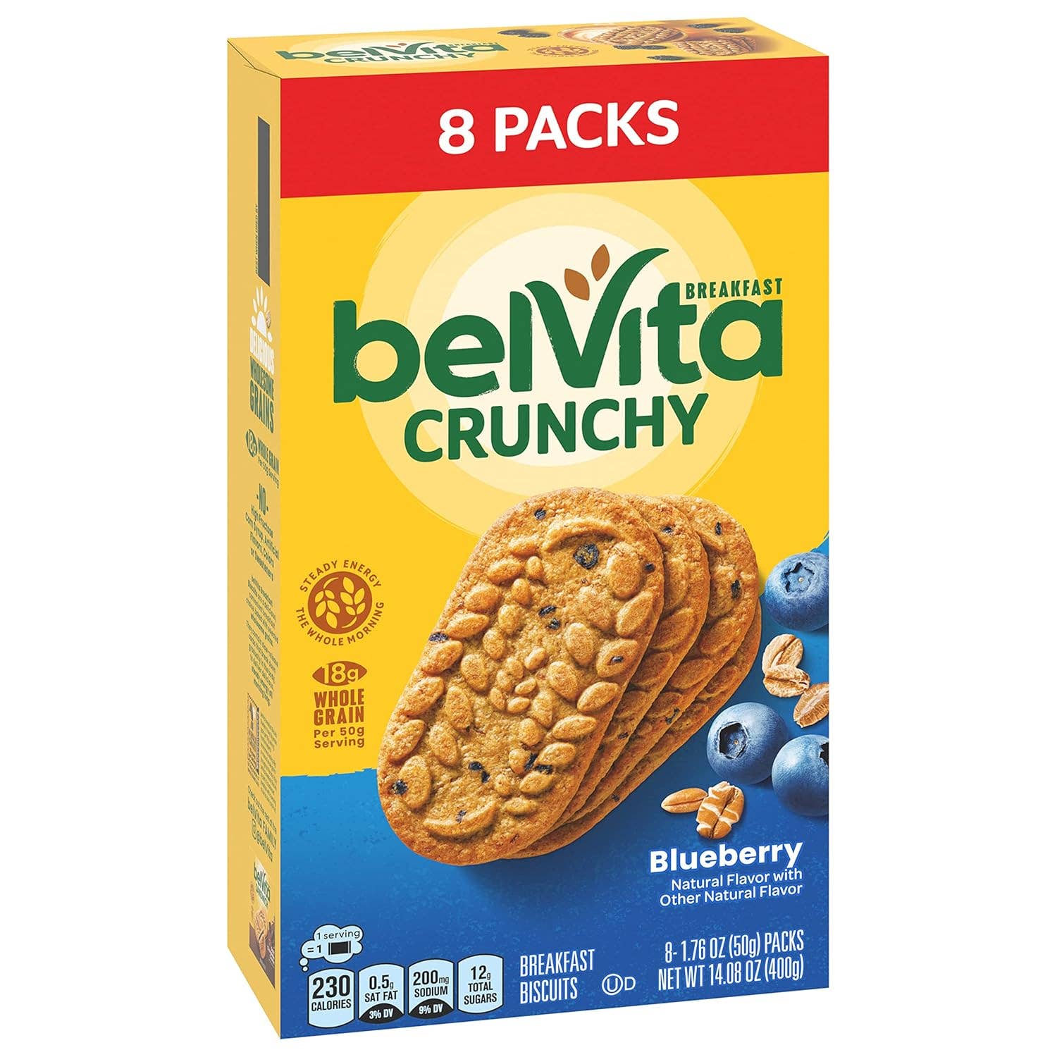 L&F Universal Goods - Wholesale Breakfast cereal - Belvita Blueberry Breakfast Biscuits 8/14.08oz0
