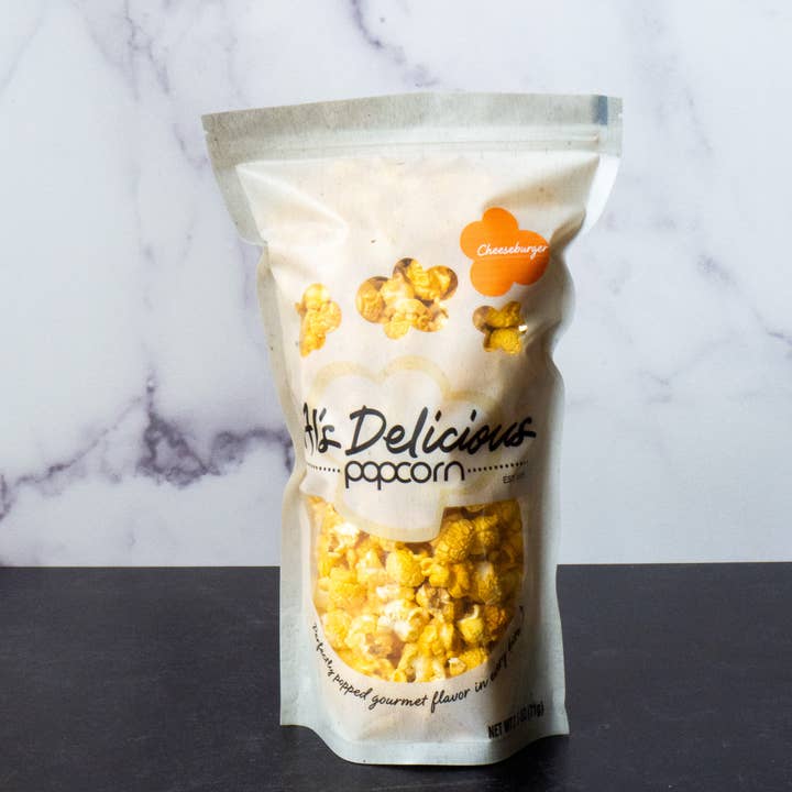 Al's Delicious Popcorn - Wholesale Popcorn - Cheeseburger Popcorn - 2.5ozÂ