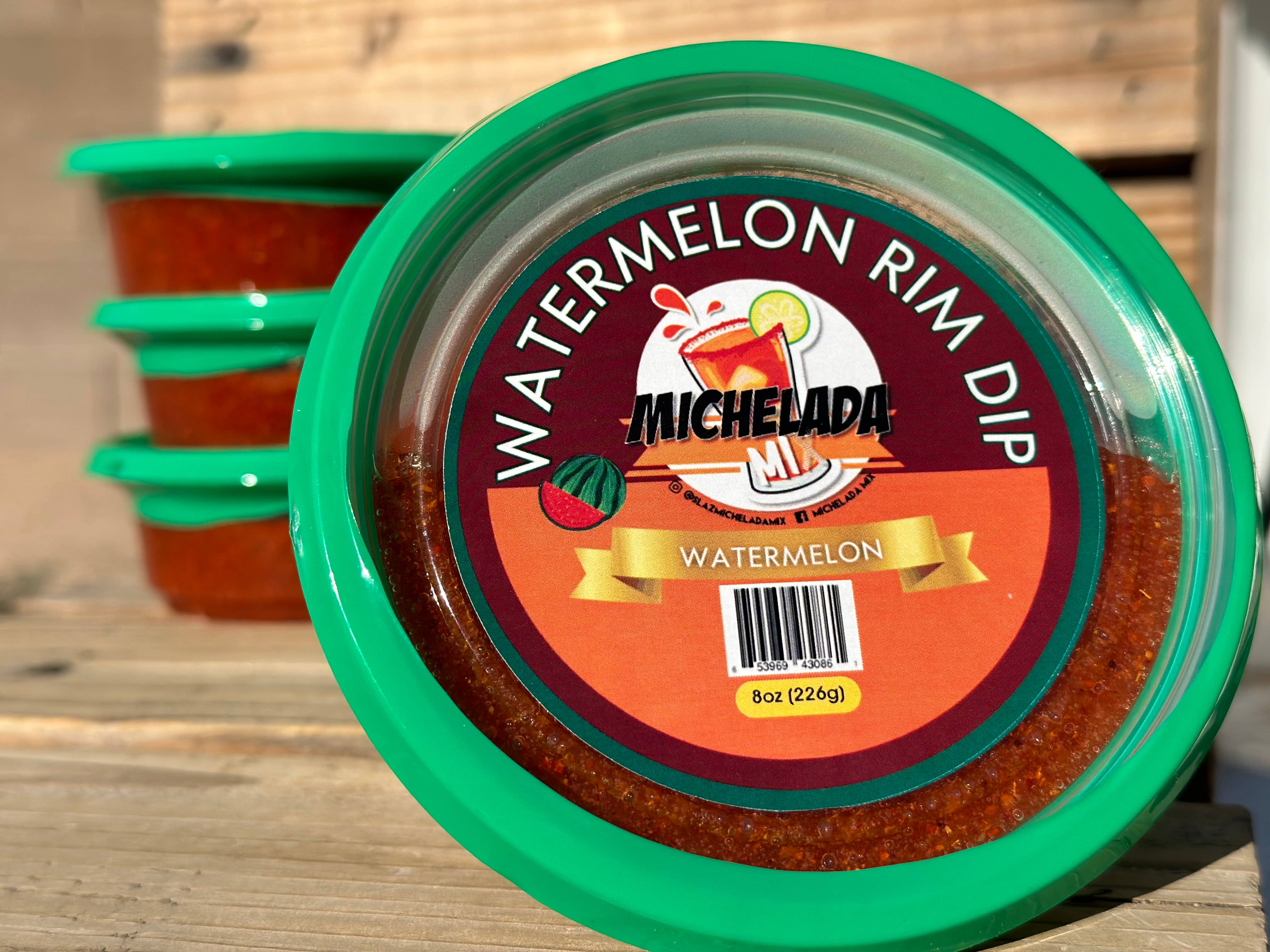 New! Watermelon Rimming Dip ( 3 - 8oz. containers)